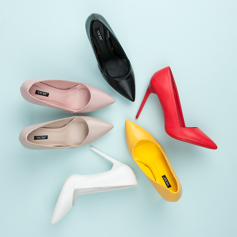 Vices Elegante High Heels Schraubstöcke rosa 1