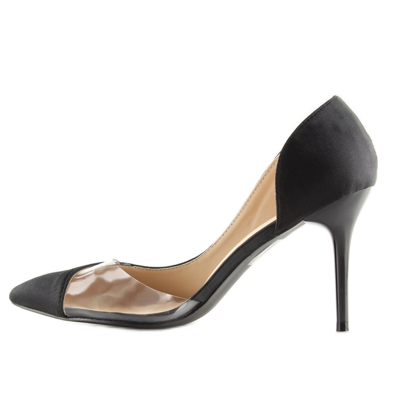 F352 schwarze asymmetrische Absätze 1