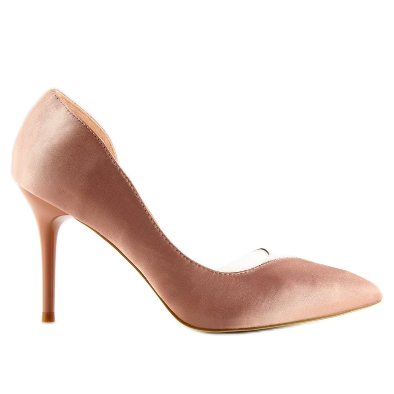 F352 Rosa asymmetrische Absätze 2