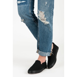 Seastar Schwarze Slipper 1