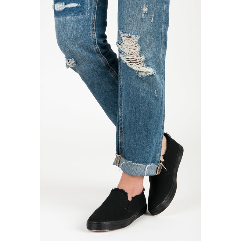 Seastar Schwarze Slipper 1