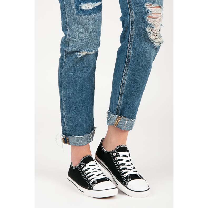 Seastar Schwarze Turnschuhe 2