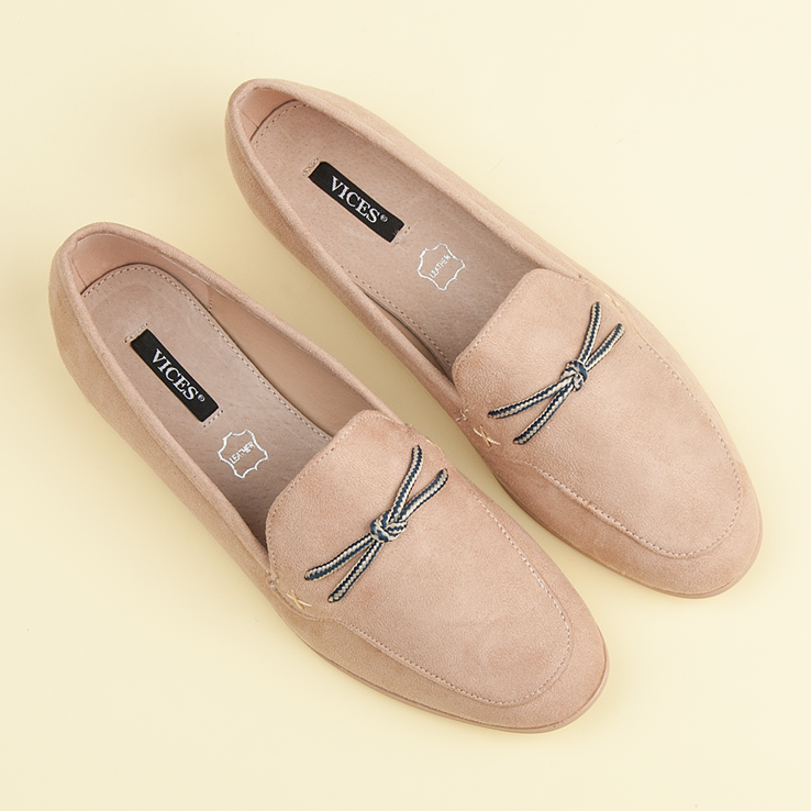 Vices Wildleder-Loafer Laster braun 2