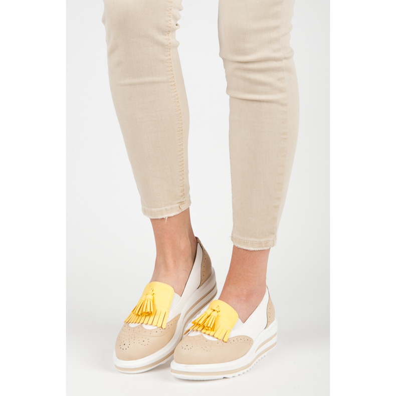 Vices Boho Laster Damenschuhe braun 2