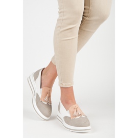 Vices Boho Laster Damenschuhe grau 2