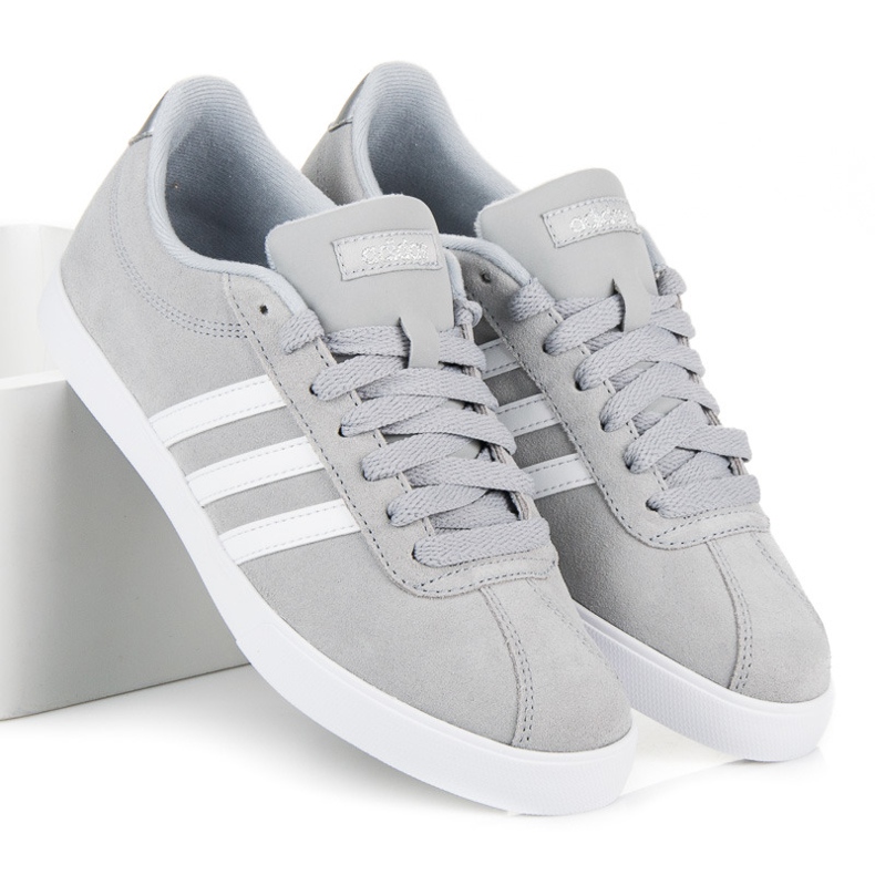 Adidas Courtset grau 2