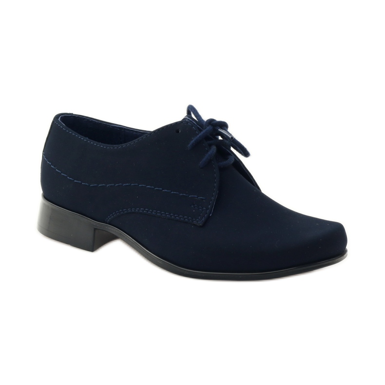 Kommunionschuhe Gregors 429 marineblau navy blau 1