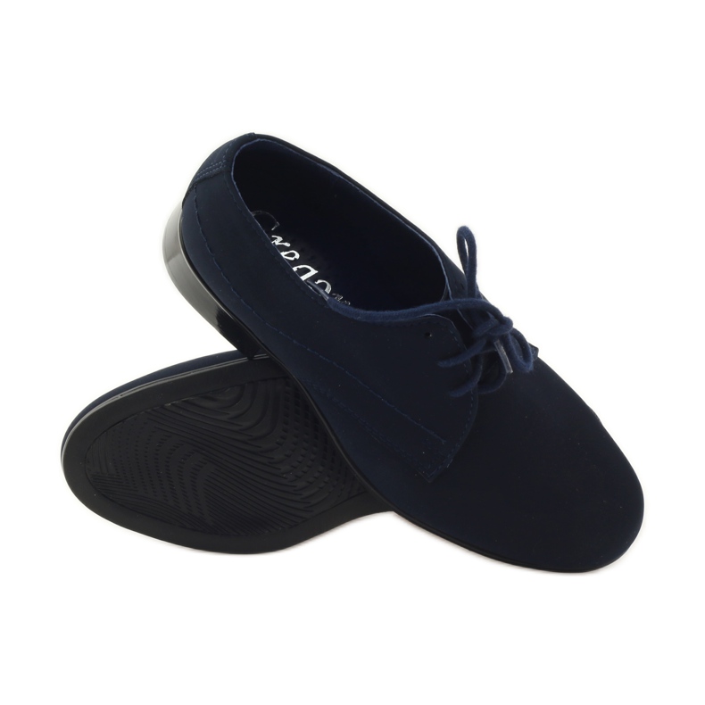Kommunionschuhe Gregors 429 marineblau navy blau 3