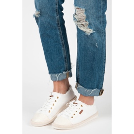 Seastar Schnürschuhe, Espadrilles weiß 2