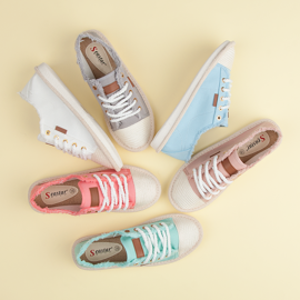 Seastar Schnürschuhe, Espadrilles grau 1