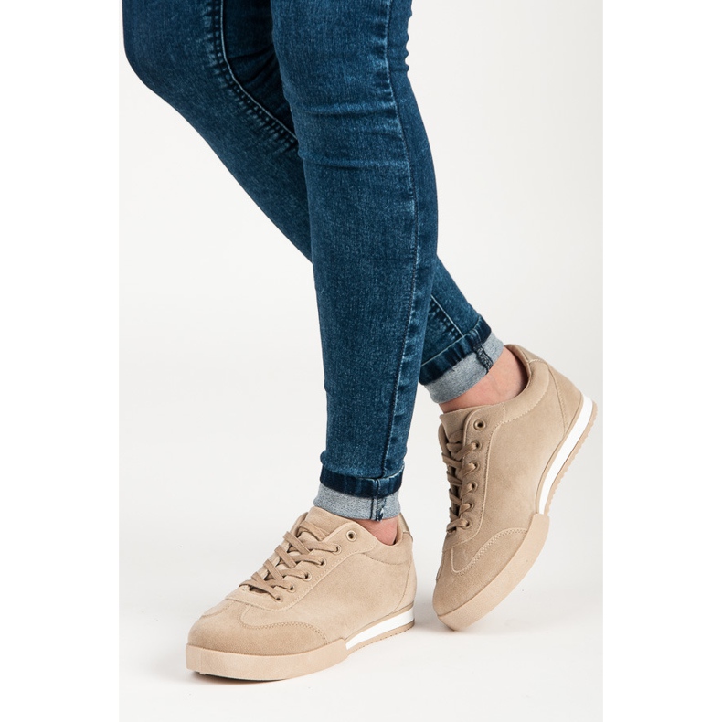 Vices Wildleder Sportschuhe Laster braun 2