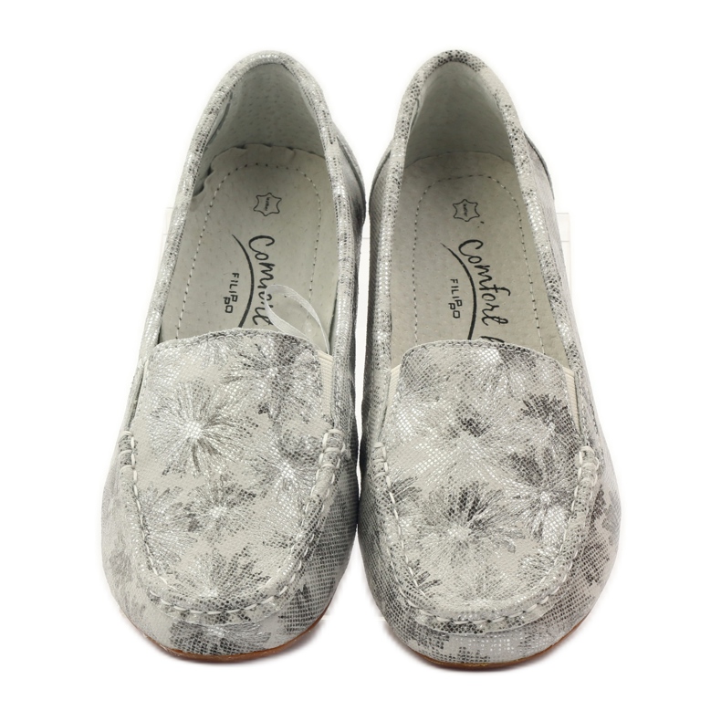 Filippo Graue Lordsy Loafer für Damen F 006 4