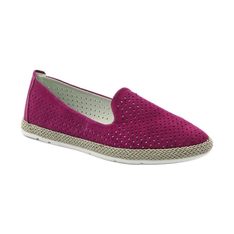 Filippo Lordsy Ballerinas Espadrilles F 081 fuchsia rosa 1