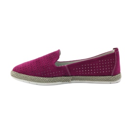 Filippo Lordsy Ballerinas Espadrilles F 081 fuchsia rosa 2