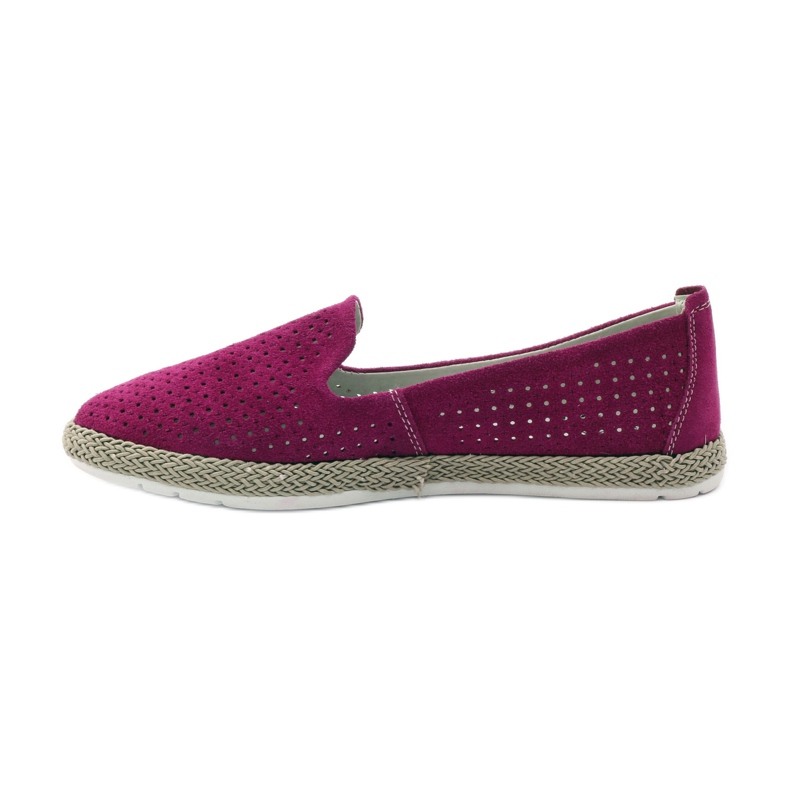 Filippo Lordsy Ballerinas Espadrilles F 081 fuchsia rosa 2