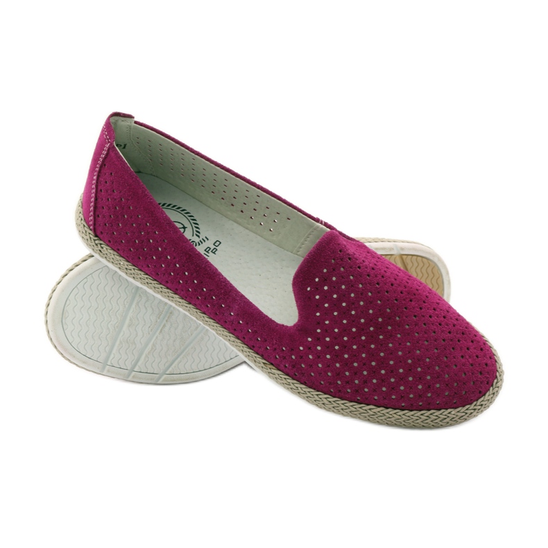 Filippo Lordsy Ballerinas Espadrilles F 081 fuchsia rosa 3