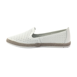 Filippo Lords Ballerinas Espadrilles F 081 weiß 2