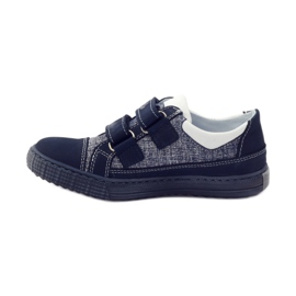 Klettschuhe Ren But 4299 marineblau weiß 2