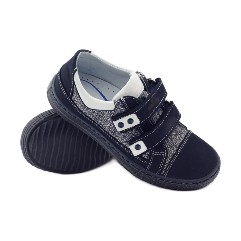 Klettschuhe Ren But 4299 marineblau weiß 3