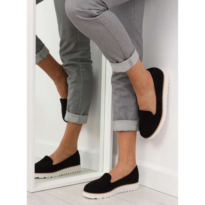 Mokassins lordsy schwarz T309P schwarz 1