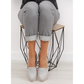 Graue Loafer lordsy T309P Grau 2