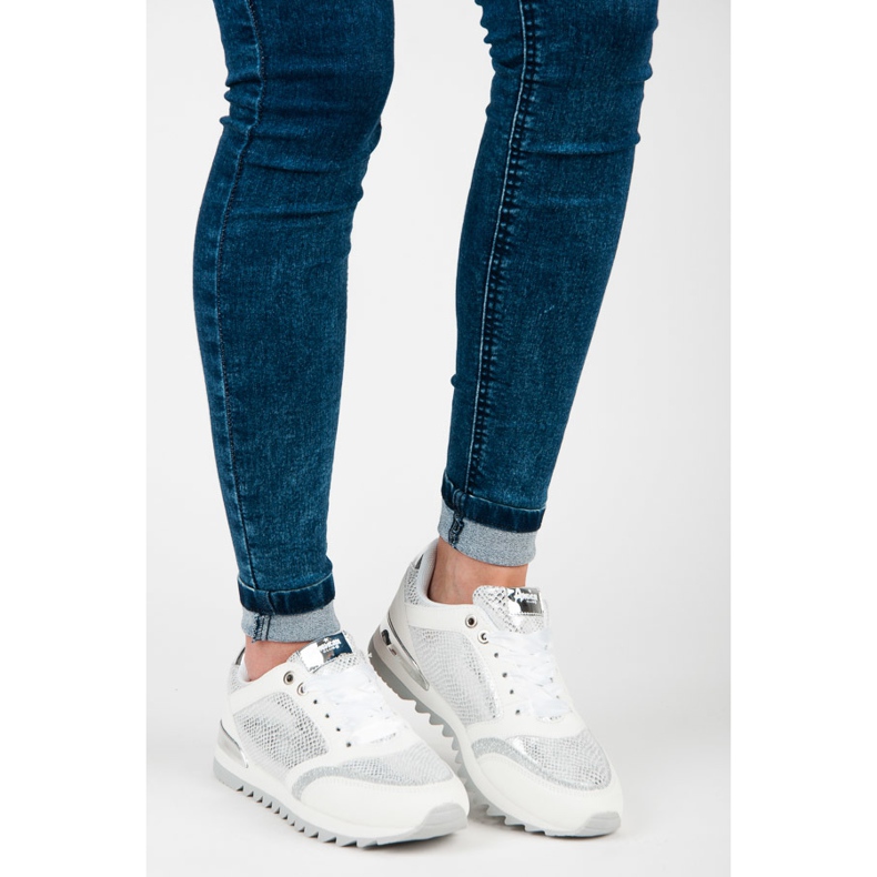 American Club Sportschuhe weiß grau 1