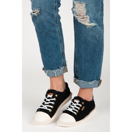 Seastar Schnür-Espadrilles schwarz 1