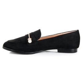 Seastar Loafer mit Perlen schwarz 1