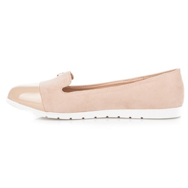 Vices Lasterballerinas für Damen braun 1