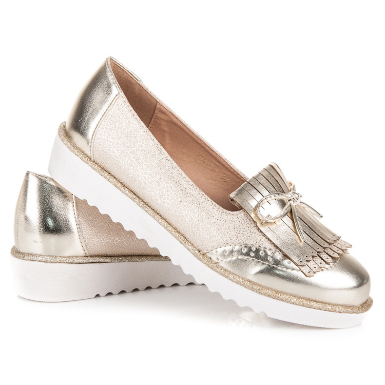 Vices Mokassins auf der Lasterplattform gelb 2