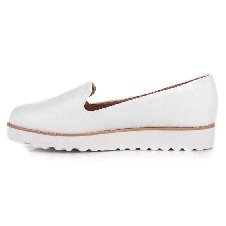 Seastar Plateauschuhe zum Hineinschlüpfen weiß 1