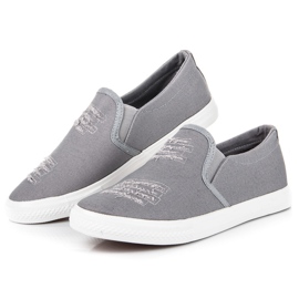 Seastar Graue Slip-On-Sneakers 2