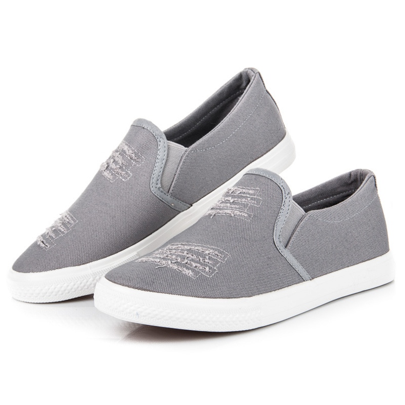 Seastar Graue Slip-On-Sneakers 2