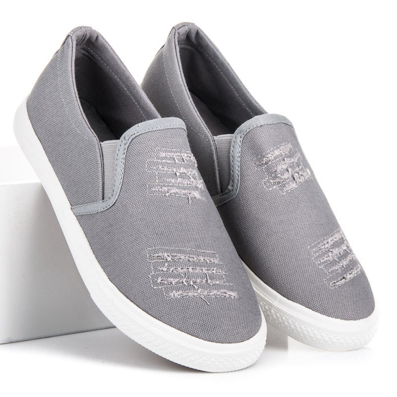 Seastar Graue Slip-On-Sneakers 1