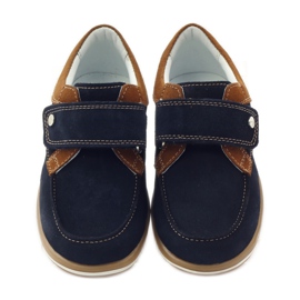 Bartek Freizeitschuhe für Jungen 35599 marineblau navy blau braun 4