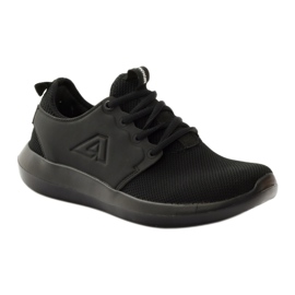 American Club Herren Sport-Joggingschuhe American 1772 schwarz 1