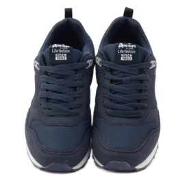 American Club Marineblaue Joggingschuhe von American 1754 navy blau 4