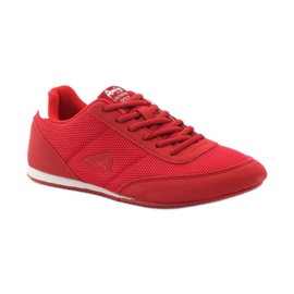 American Club Amerikanischer 7066 roter Joggingsport weiß 1