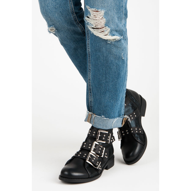 Seastar Frühlingsrockstiefel schwarz 2