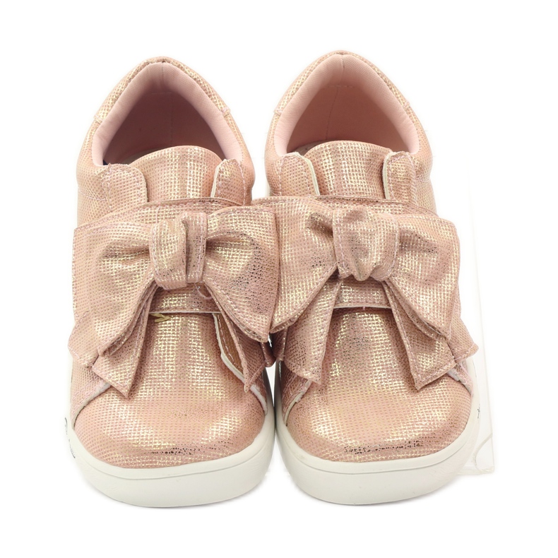 American Club Amerikanische 17386 rosa Turnschuhe gelb 4