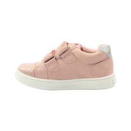 American Club Amerikanische 16669 Turnschuhe grau rosa 2