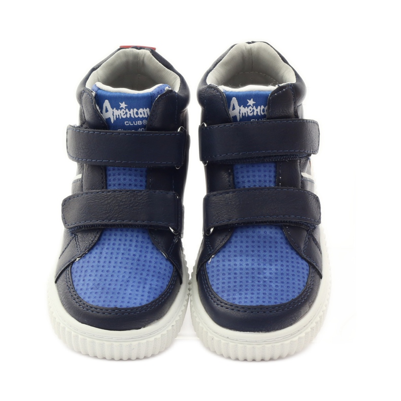 American Club Amerikanische 17155 Sportschuhe navy blau rot blau 4