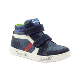 American Club Amerikanische 17353 Sportschuhe marineblau rot weiß 1