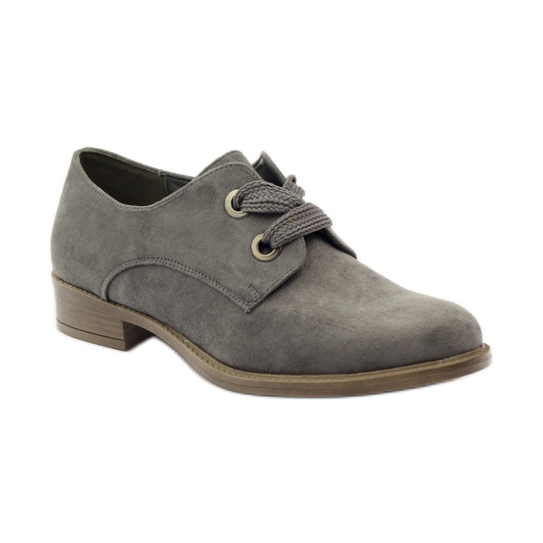 Damen Wildlederschuhe Sergio Leone 303 grau 1