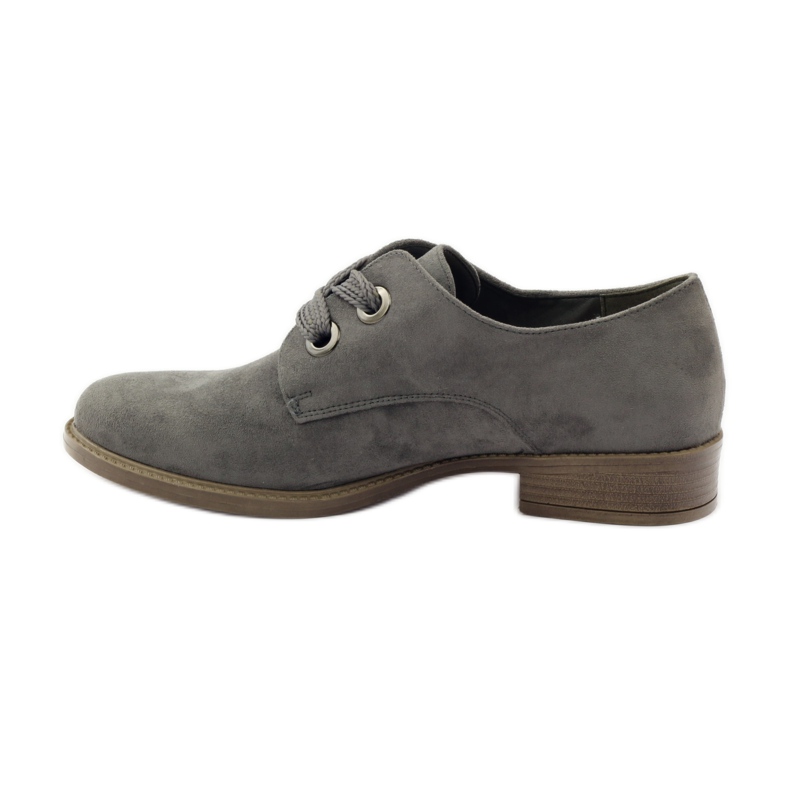 Damen Wildlederschuhe Sergio Leone 303 grau 2