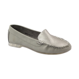 Sergio Leone 721 Wildlederloafer grau 1