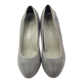 Sergio Leone Frauenpumpen auf dem 233 Grey Post grau 4