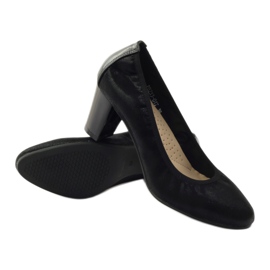 Sergio Leone Pumps auf einem Pfosten 233 schwarz 3