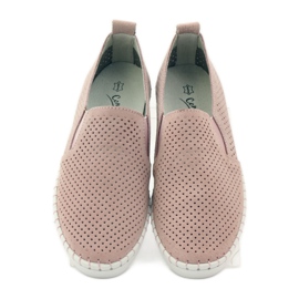 Leder Slipony Filippo 063 rosa 4