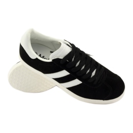 McKey Frauen Sportschuhe DSP135 Schwarze Turnschuhe weiß 3